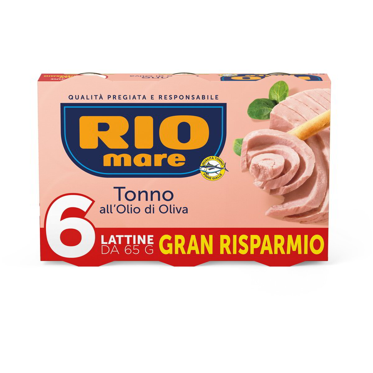RIOMARE TONNO 6X65g